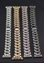 Compatible with Apple , Fashion Atmosphere Metal Diamond Watch Band