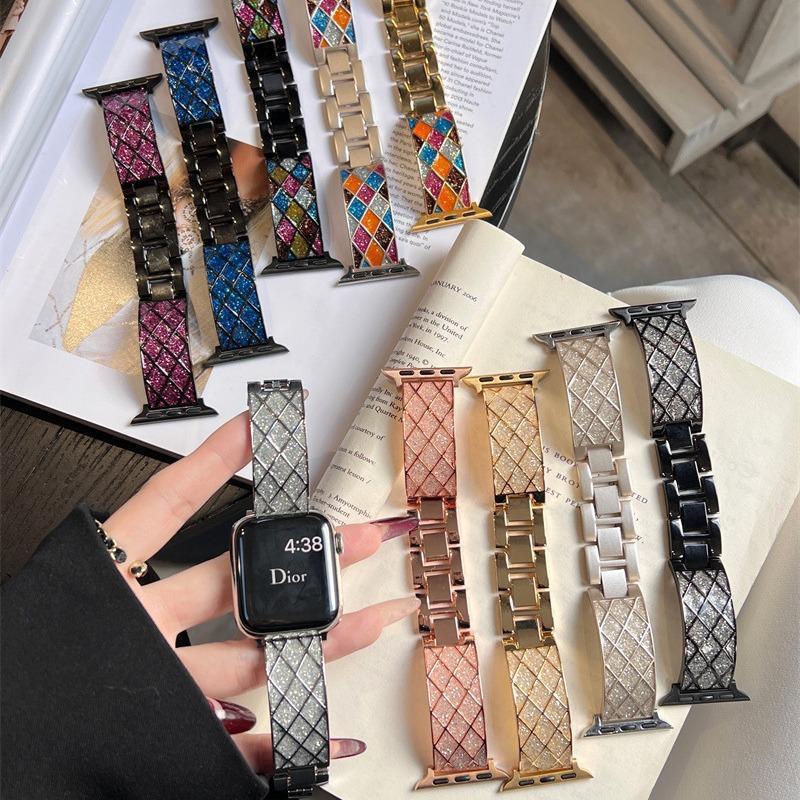 New Strap New Diamond Lattice Sand Metal