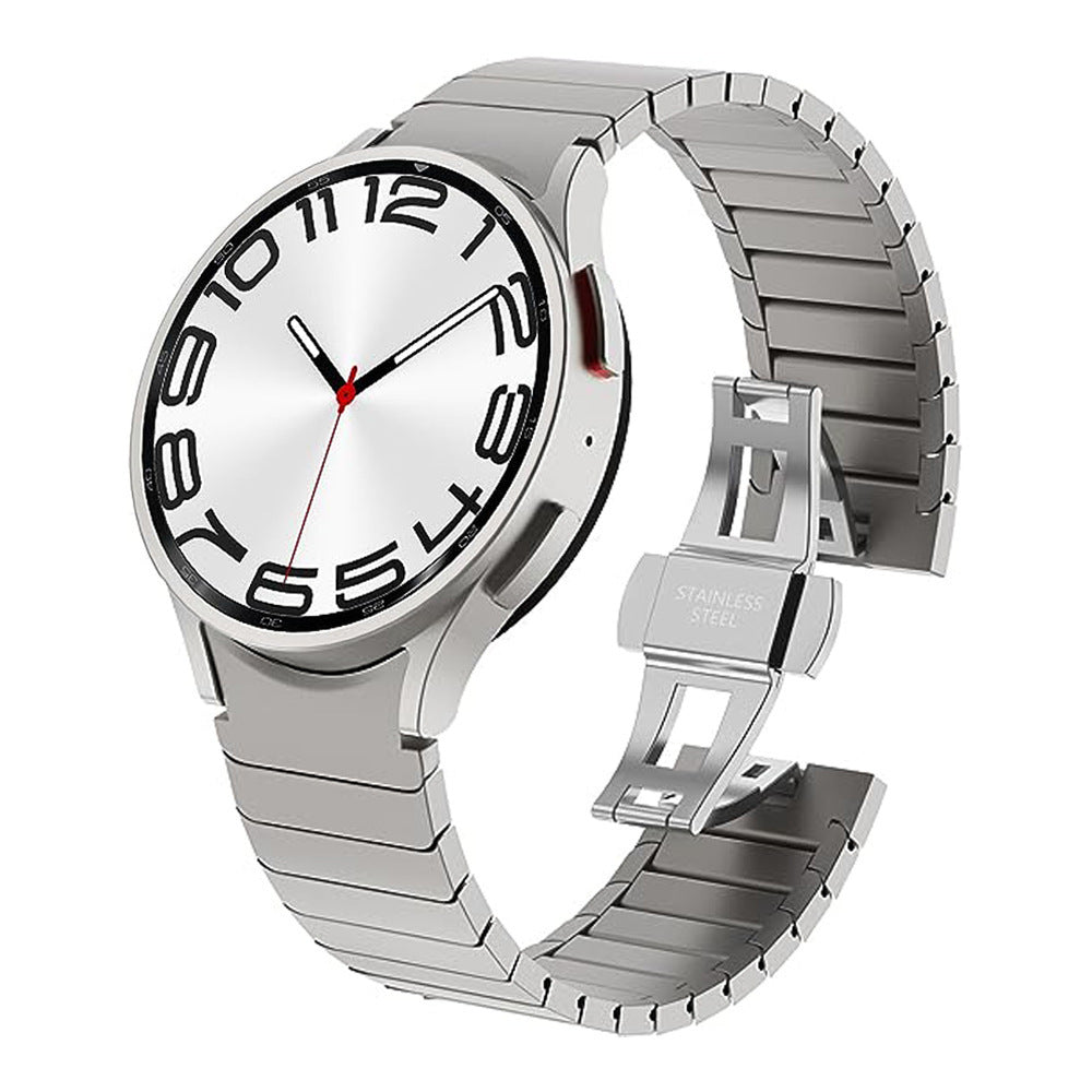 Butterfly Clasp Metal Stainless Steel Strap