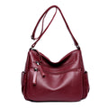 Middle-aged And Elderly Women's Bag Soft Leather Fashion Portable Mother Bag