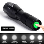 Strong Light Flashlight Special Forces Rechargeable Home Self-Defense Waterproof Riding Mini Camping Premium Super Bright Flashlight
