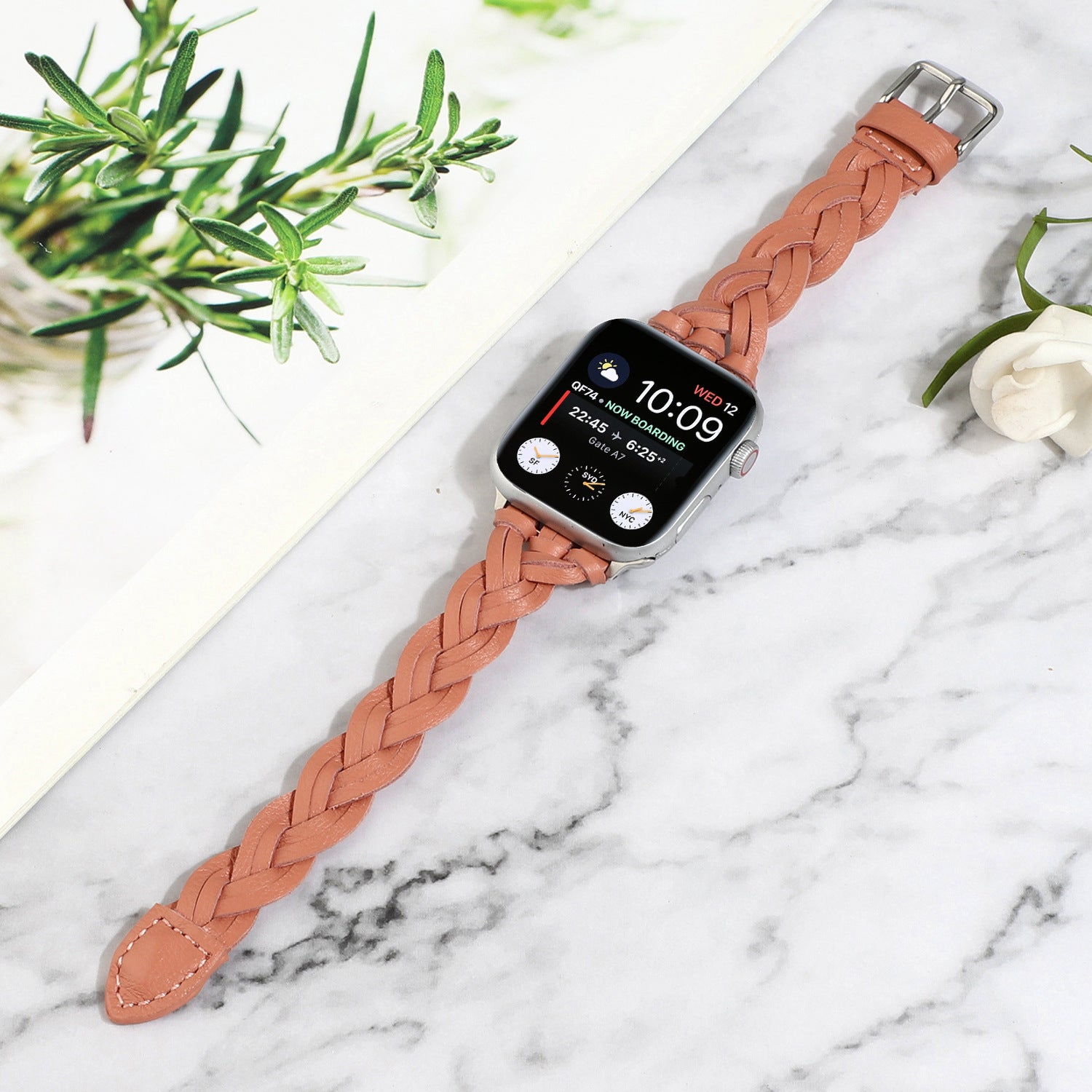 Woven Personality Small Waist Fashion Single-lap Watch Strap