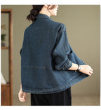 Women's Autumn Vintage Denim Jacket