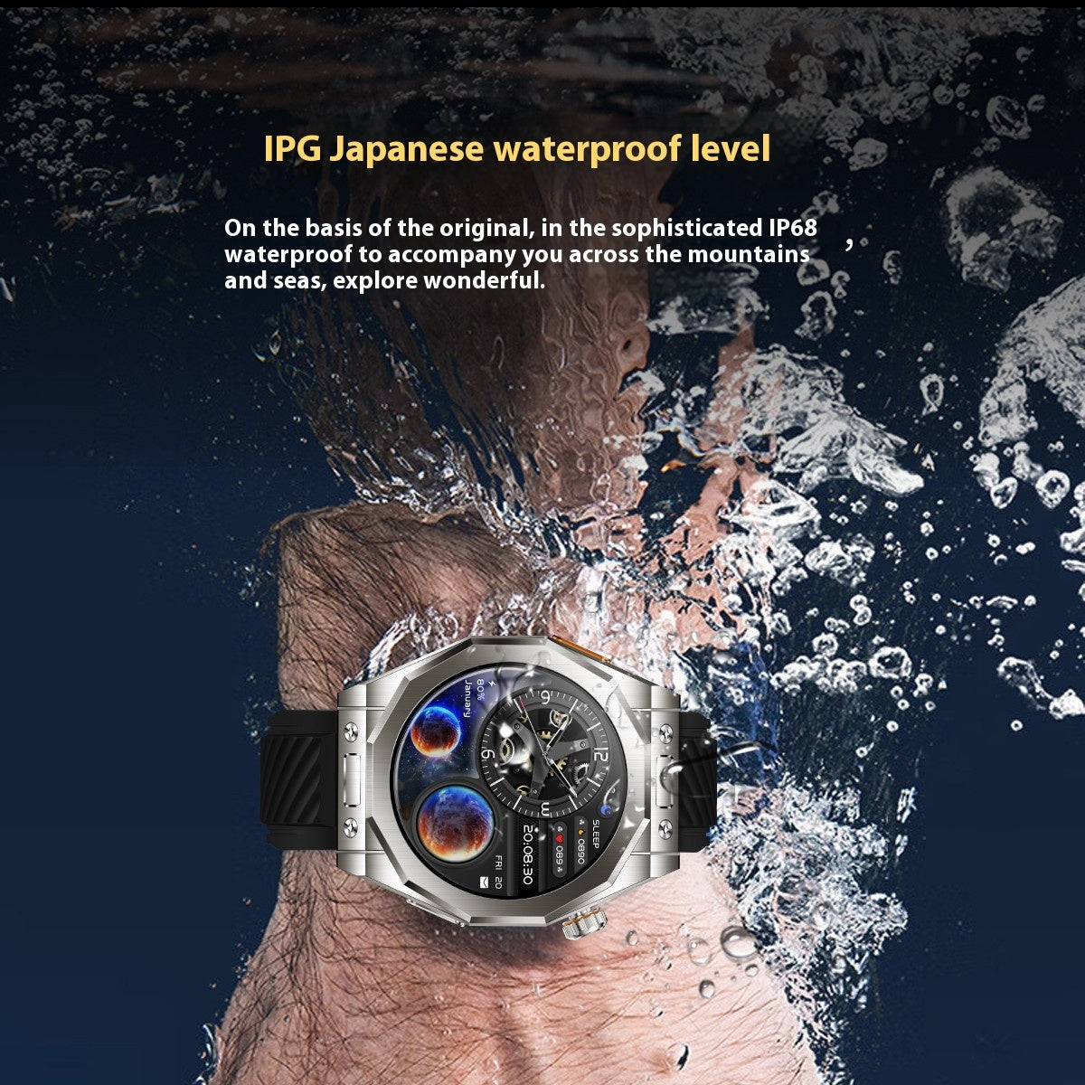 Smart Watch Genuine Rate NFC Three Strap Quality Sports Bracelet