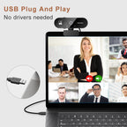 Laptop Video Auto Focus 4K Usb Camera