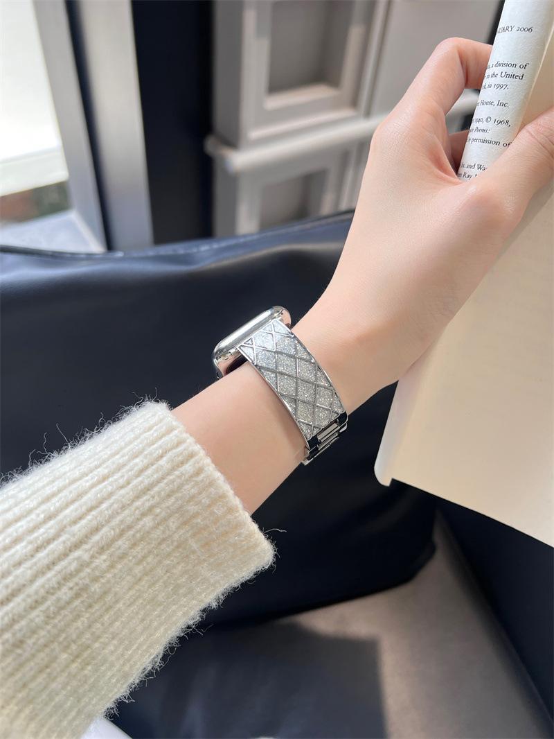 New Strap New Diamond Lattice Sand Metal