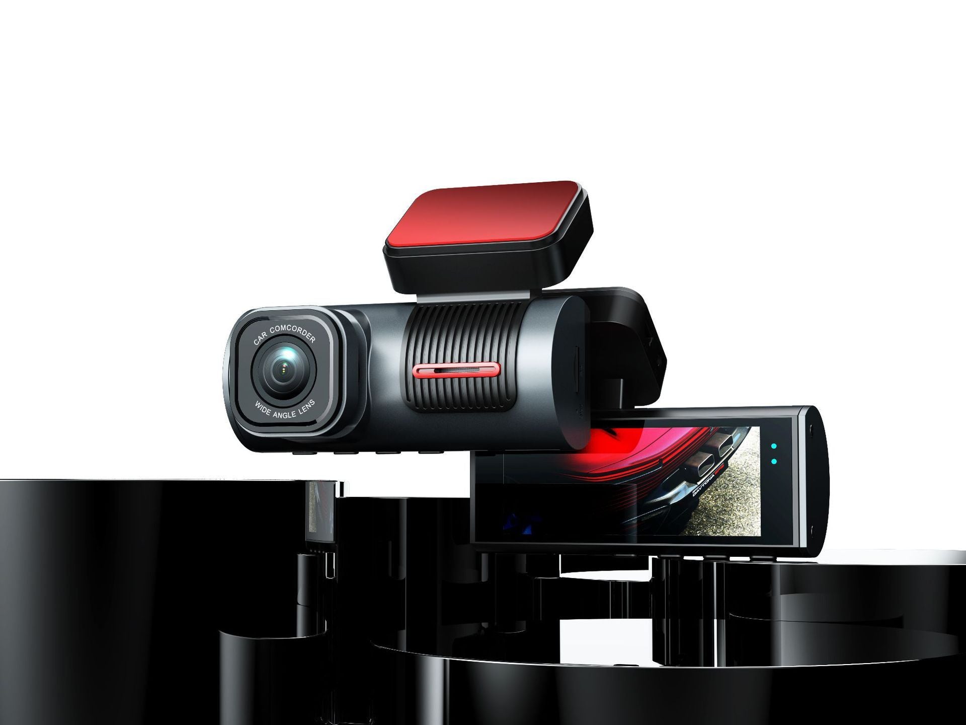 New White Light Night Vision HD Driving GPS Speed Recorder