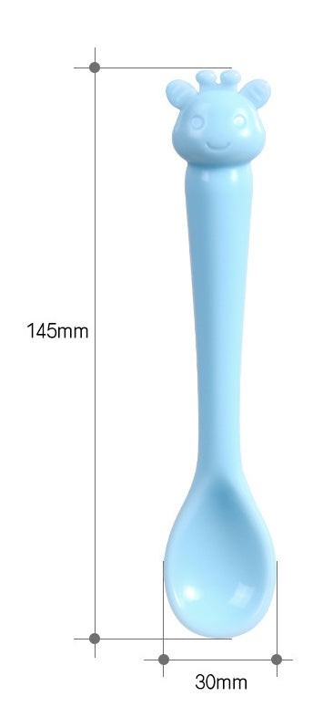 Silicone soft fork spoon