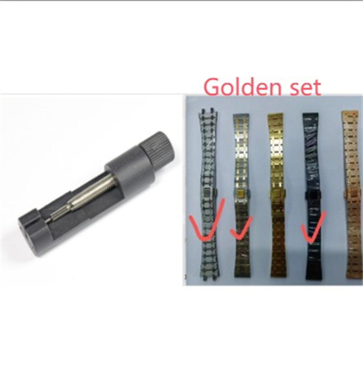 Solid Integrated Stainless Steel Metal Strap