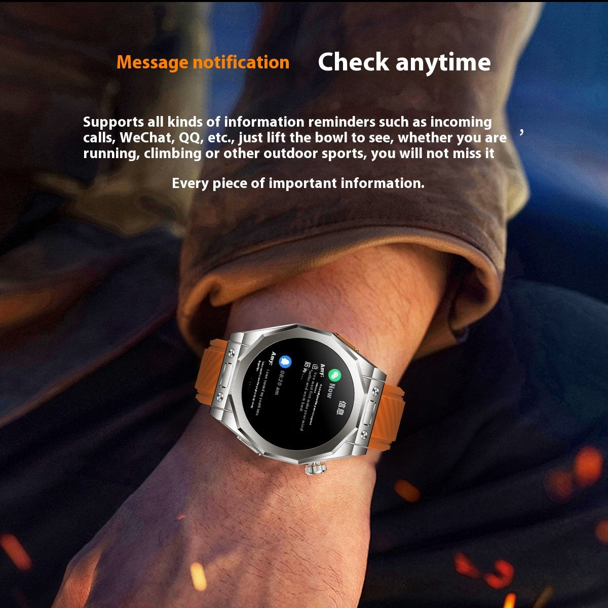 Smart Watch Genuine Rate NFC Three Strap Quality Sports Bracelet