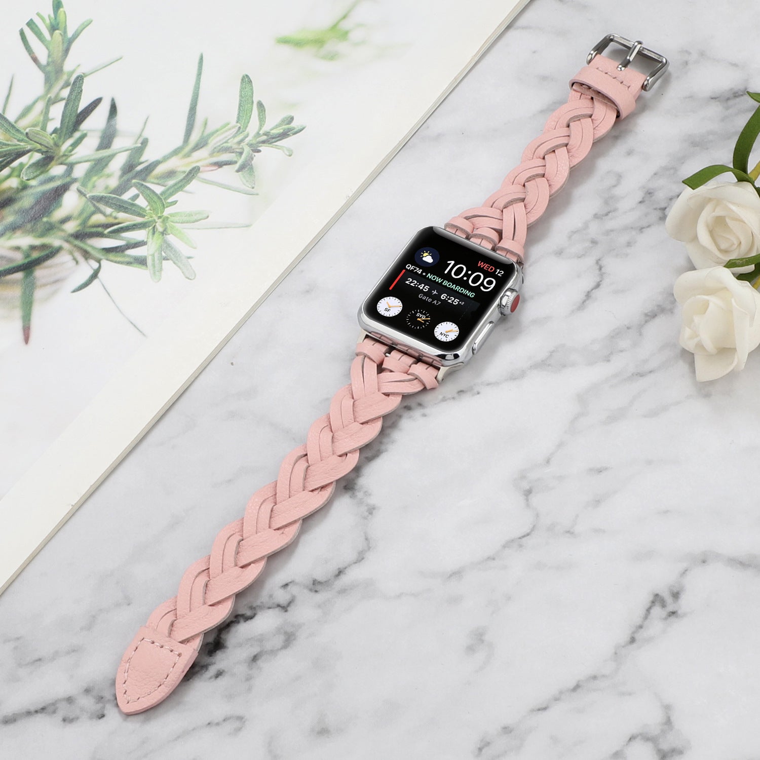 Woven Personality Small Waist Fashion Single-lap Watch Strap