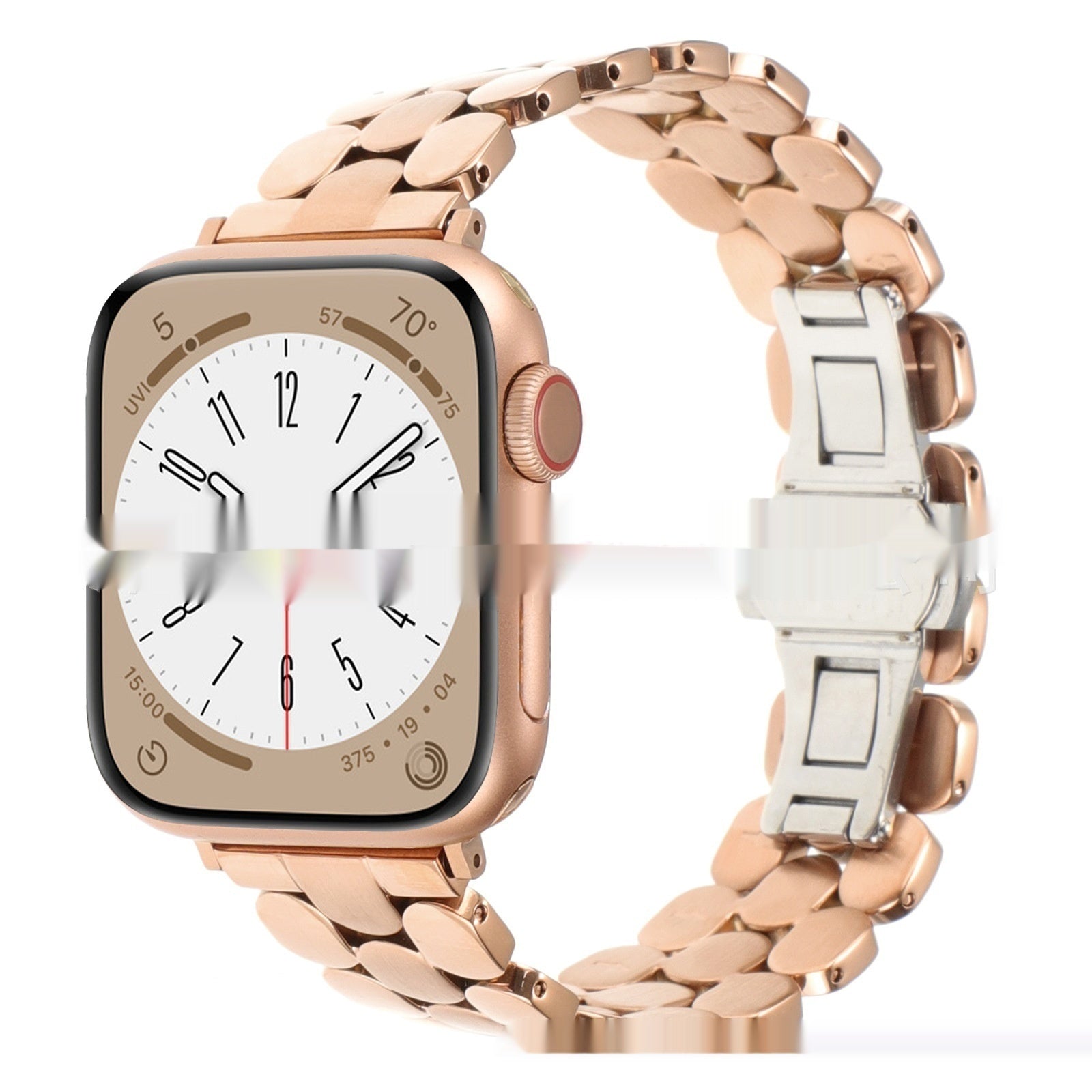 Dot Three Metal Stainless Steel Strap