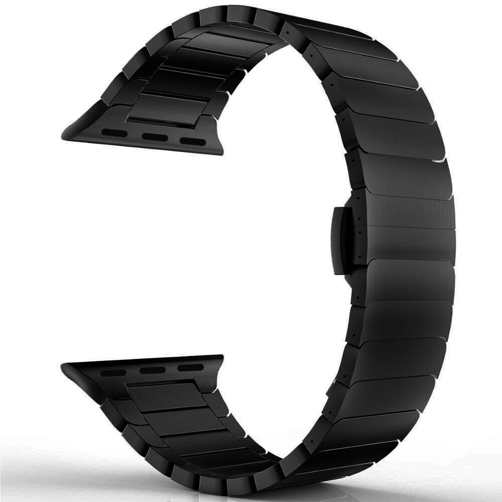 Stainless Steel Metal Butterfly Clasp Bamboo One Bead Strap