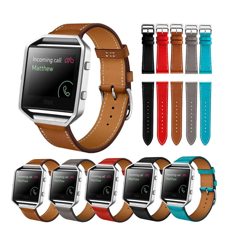 Short Leather Strap Of Smart Heart Rate Watch
