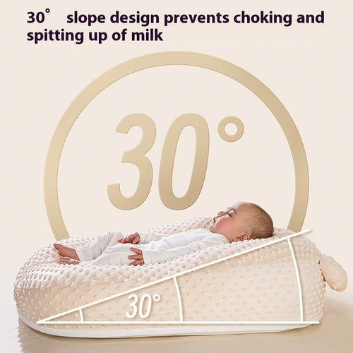 Baby Milk Spilt Prevent Slope Lying Sleep Ramp Mat Newborn Feeding Artifact Nursing Pillow