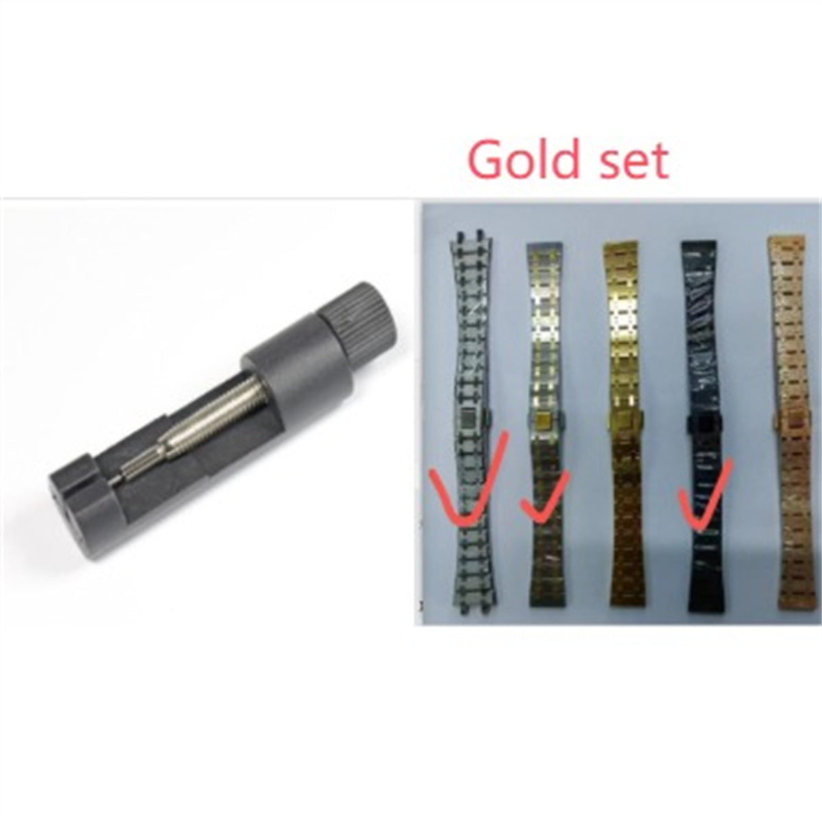 Solid Integrated Stainless Steel Metal Strap