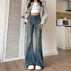 Women's Loose Flared Jeans