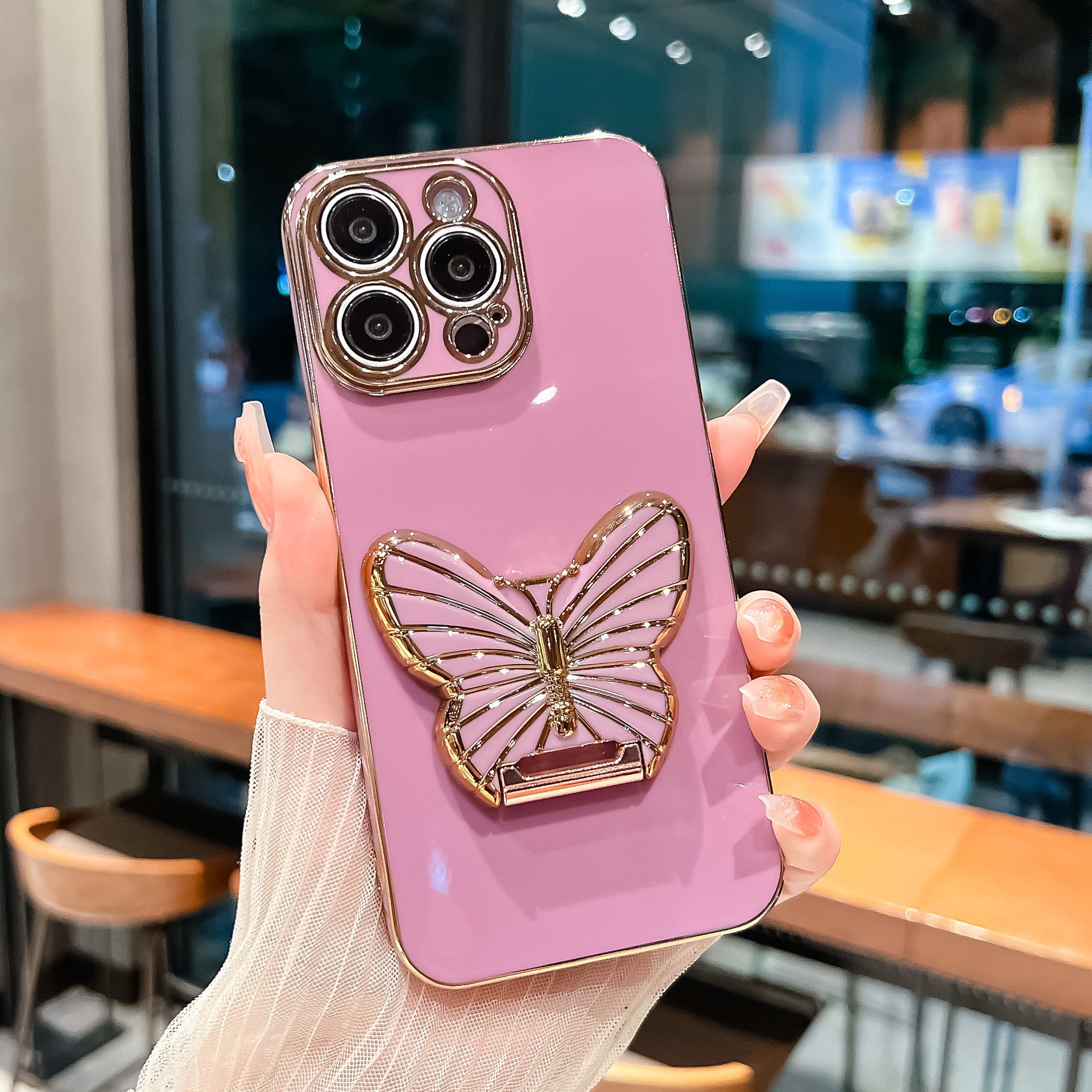 Phone Case Sticker Bracket Horizontal And Vertical Dual-purpose Bracket