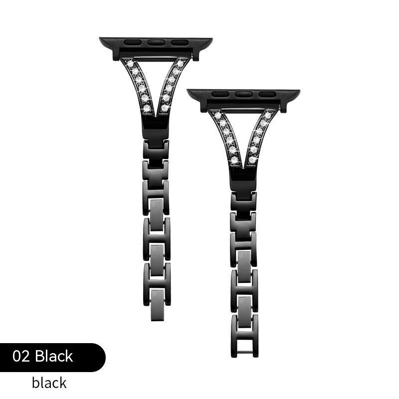 Metal Diamond Stainless Steel Strap