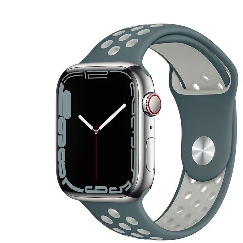 Sports Cave Rainbow Liquid Silicone Watch Strap