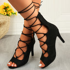 New Plus Size Women's Fashion High Heels