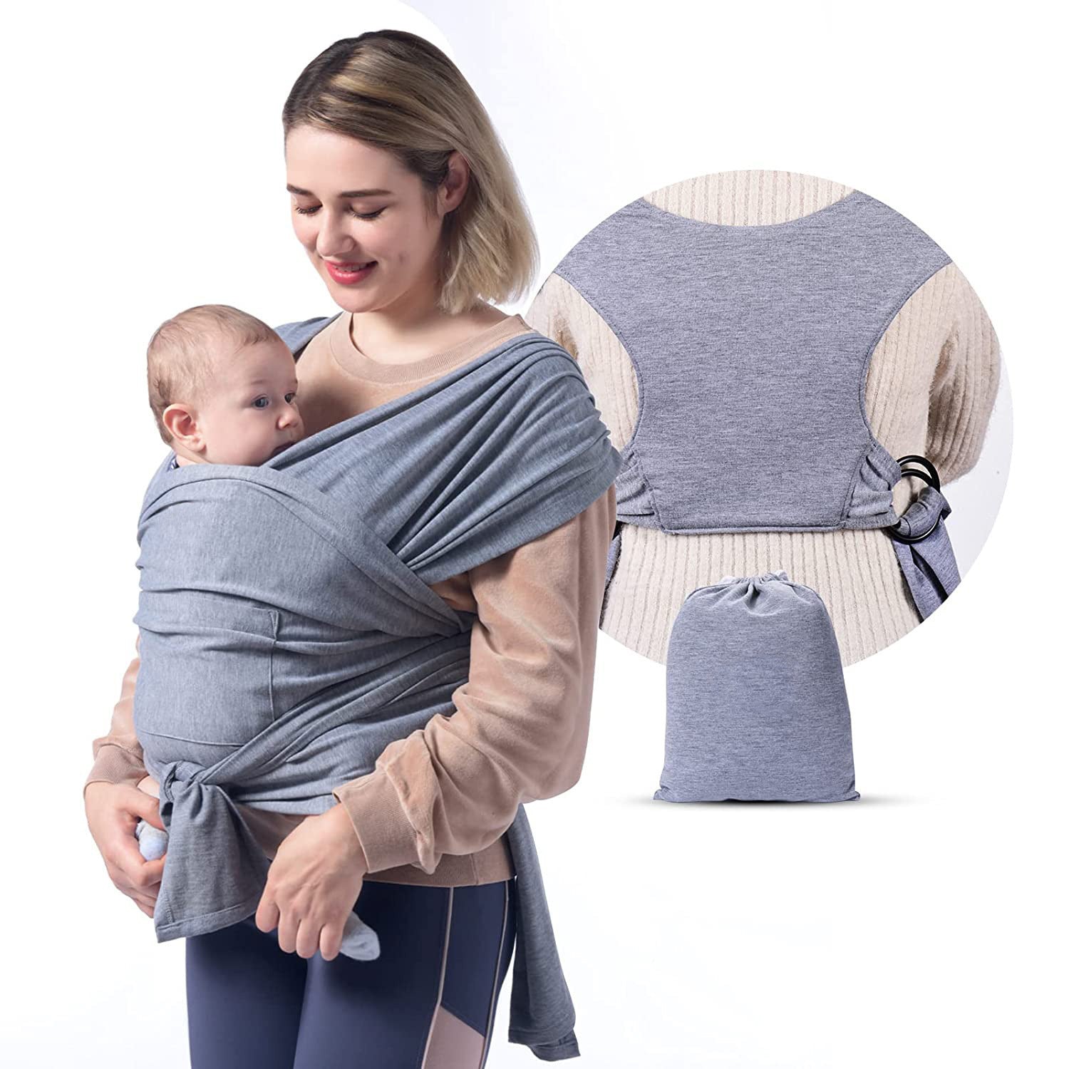 Cotton Cross Simple Baby Sling X-type Front Holding Sleepy Wrap