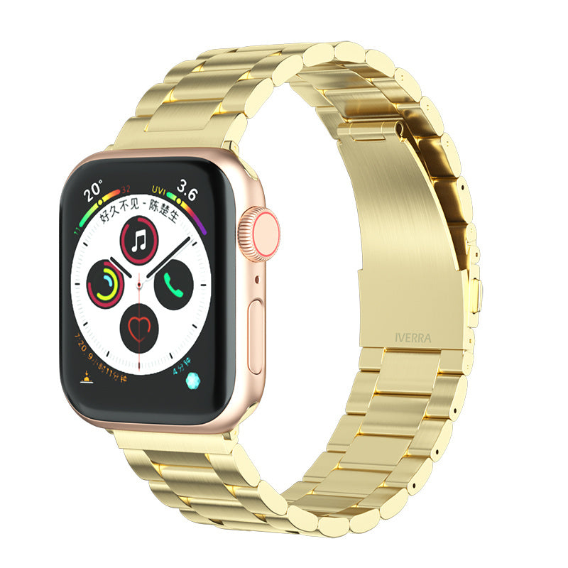 Watch Strap Three Beads Metal Seven Beads