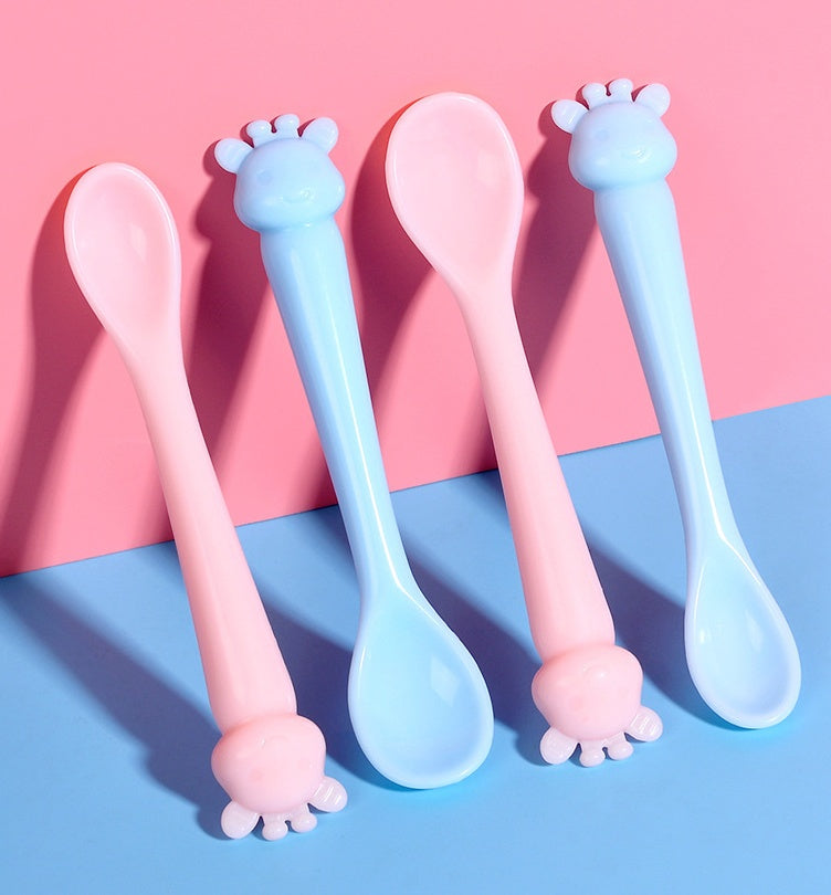 Silicone soft fork spoon