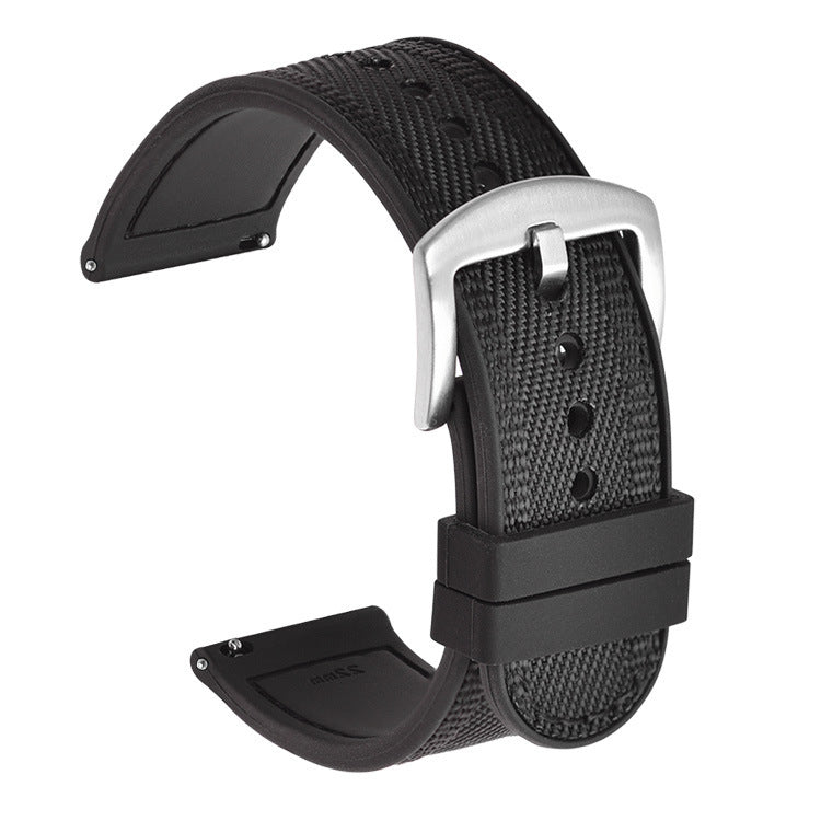 Fashion Minimalist Smart Watch Nylon Silicone Strap