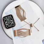 Suitable For IwatchS9 Tassel Metal Chain Strap Stainless Steel Wristband