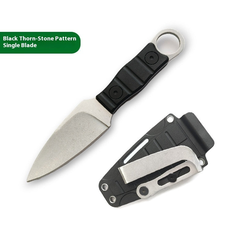 Outdoor Camping Portable High Hardness Small Straight Knife