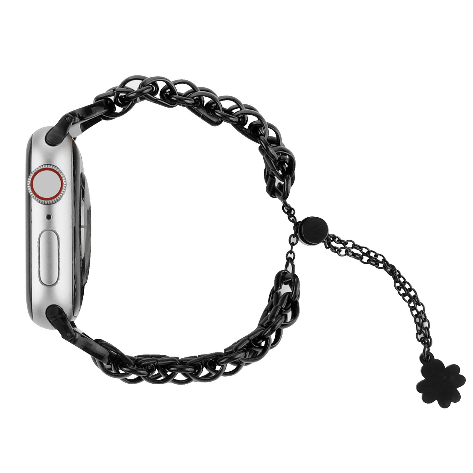 Stainless Steel Double Row Chain Watch Band