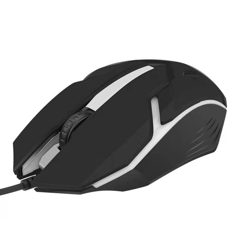 Neutral Wired Mouse Home Office Luminous Computer Mouse