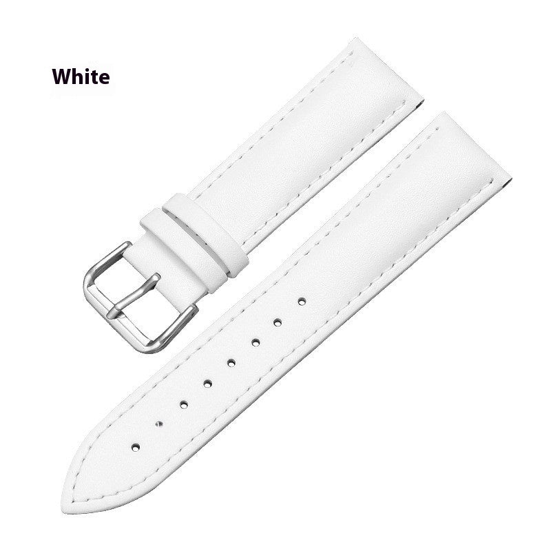 Versatile And Minimalist Genuine Leather Watch Strap