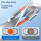 Mobile Game Rotating Elbow Data Super Fast Charge Charging Cable