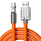 Mobile Game Rotating Elbow Data Super Fast Charge Charging Cable