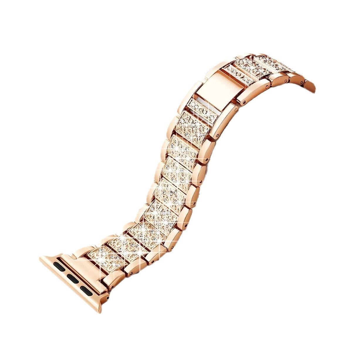 Smart Watch Band Three-bead Diamond Fashion Strap