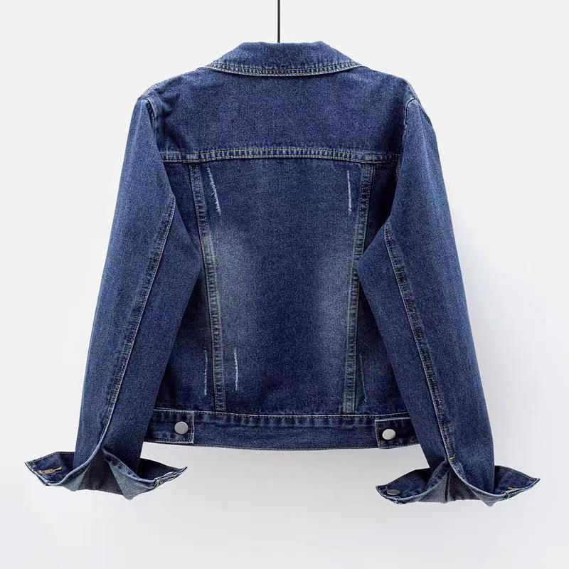 Denim Coat Women's Short Slim Jacket