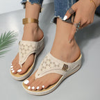 Fashion Hollowed-out Women's Flip-flops