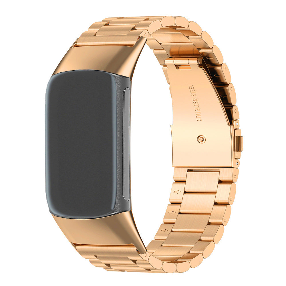 Stainless Steel Three Bead Strap Metal