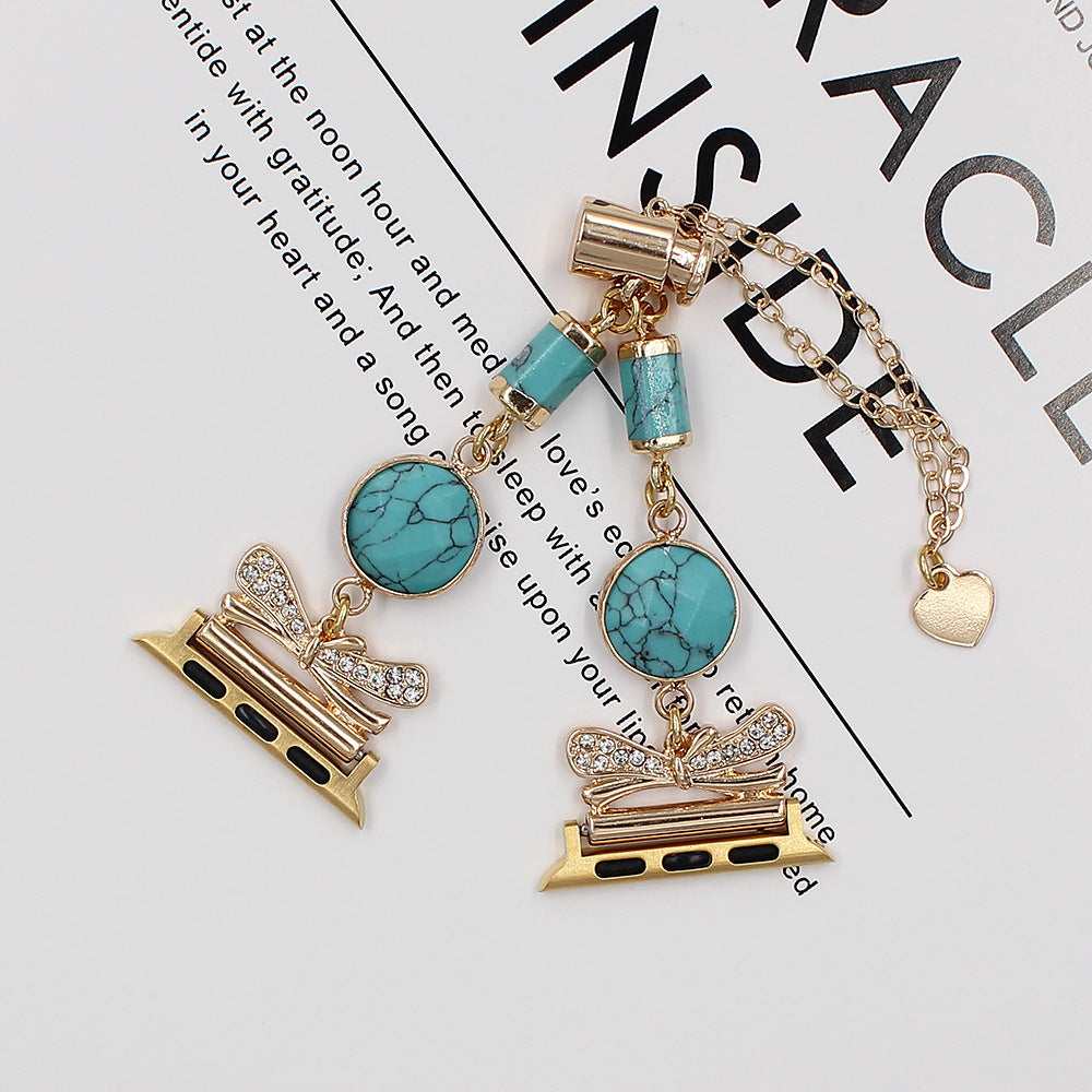 Original Design Alloy Watch Stone Strap