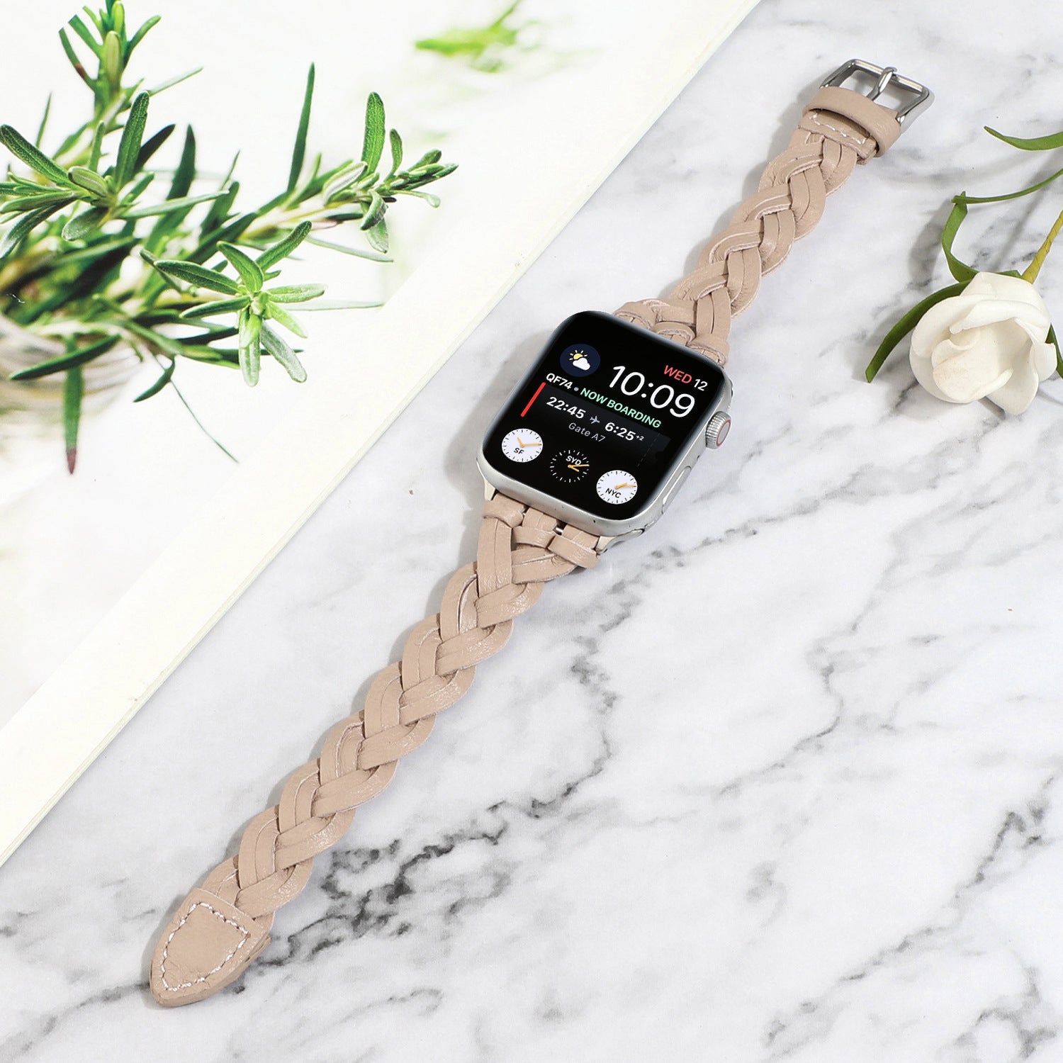 Woven Personality Small Waist Fashion Single-lap Watch Strap
