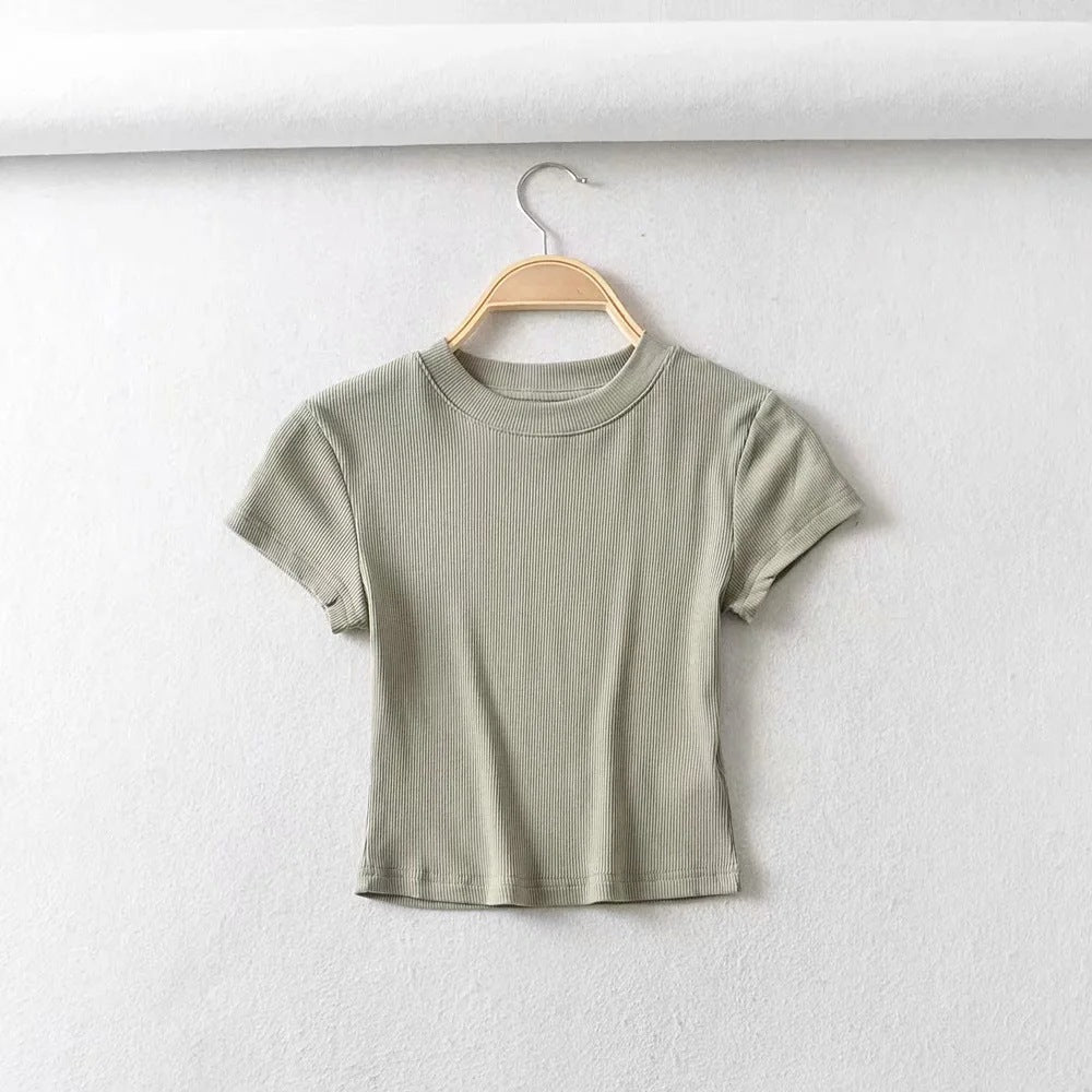 Thread Fitted Women's Short-sleeved Shirt