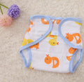 Cotton Cartoon Printed Cloth Diaper Washable Baby Diaper
