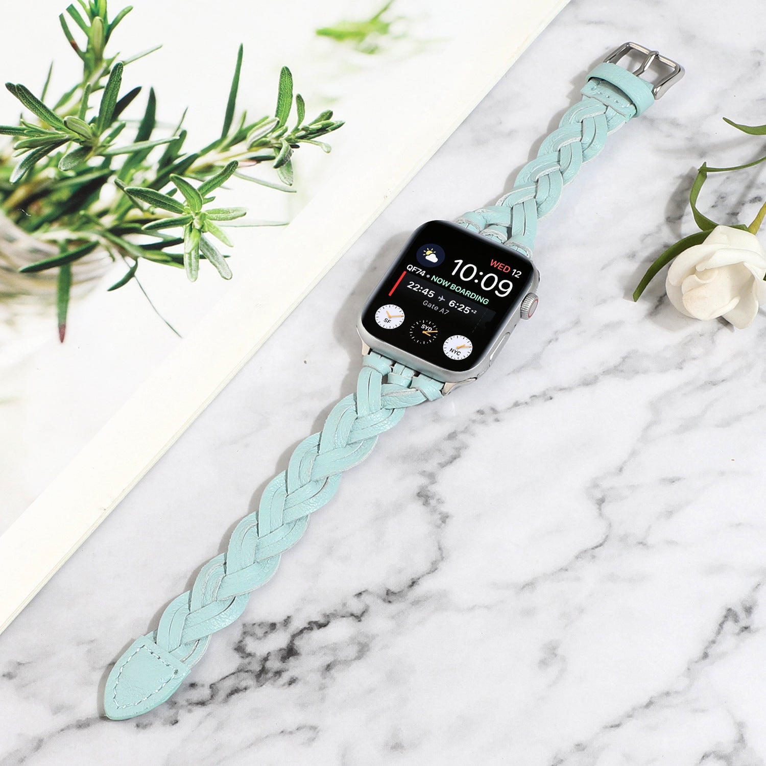 Woven Personality Small Waist Fashion Single-lap Watch Strap