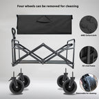 Four-wheel Disassembly Garden Folding Camping Cart Outdoor