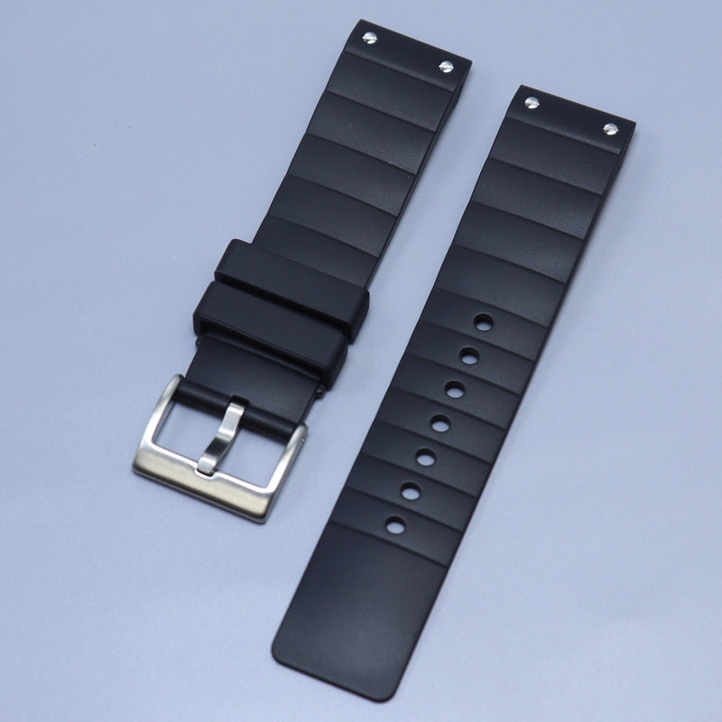 Suitable For Cardia Santos Sandus Rubber Watch Strap
