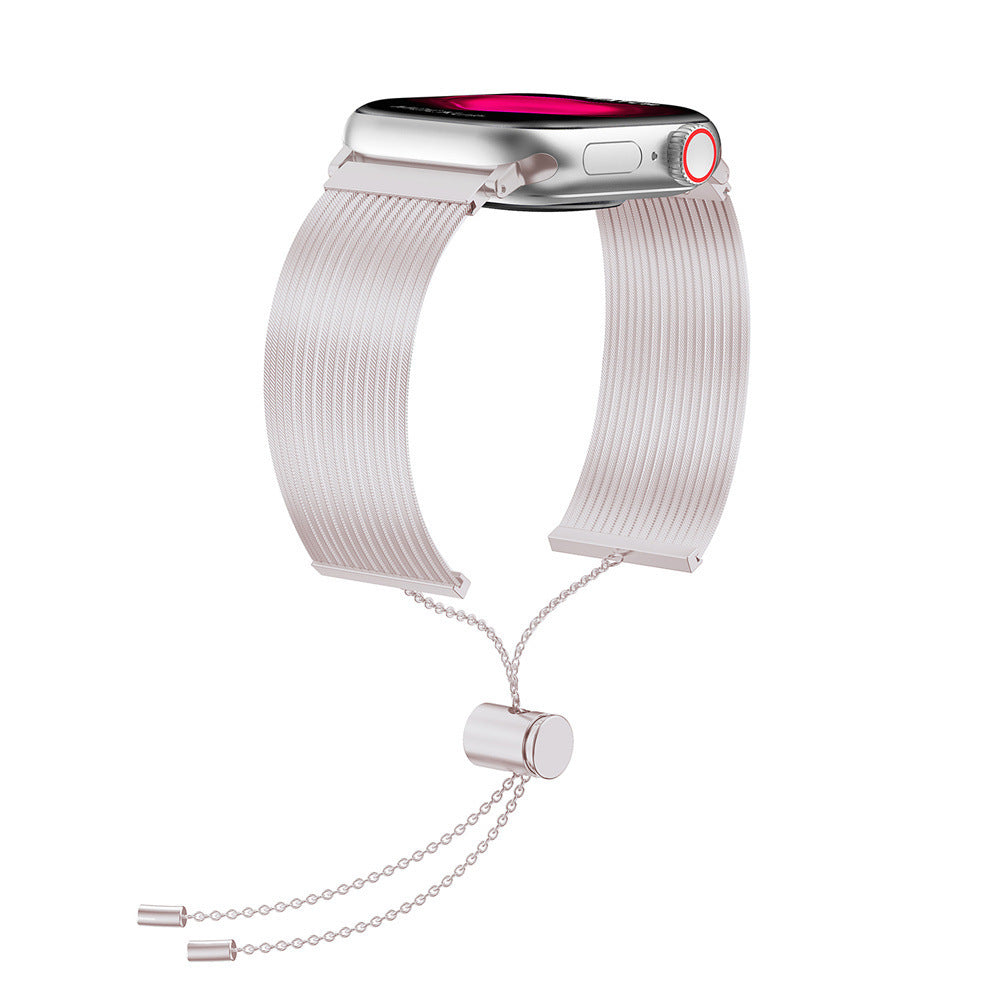 Stainless Steel Tassel Metal Chain Strap