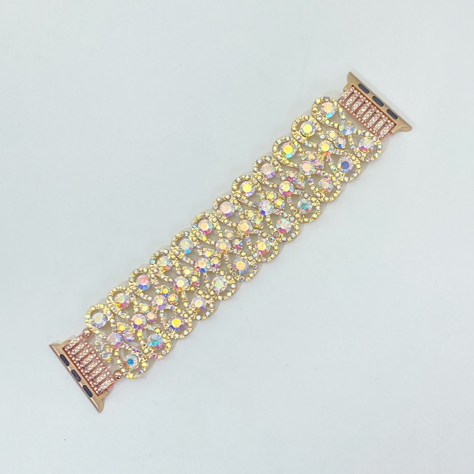 Handmade Smart Watch Glass Crystal Strap