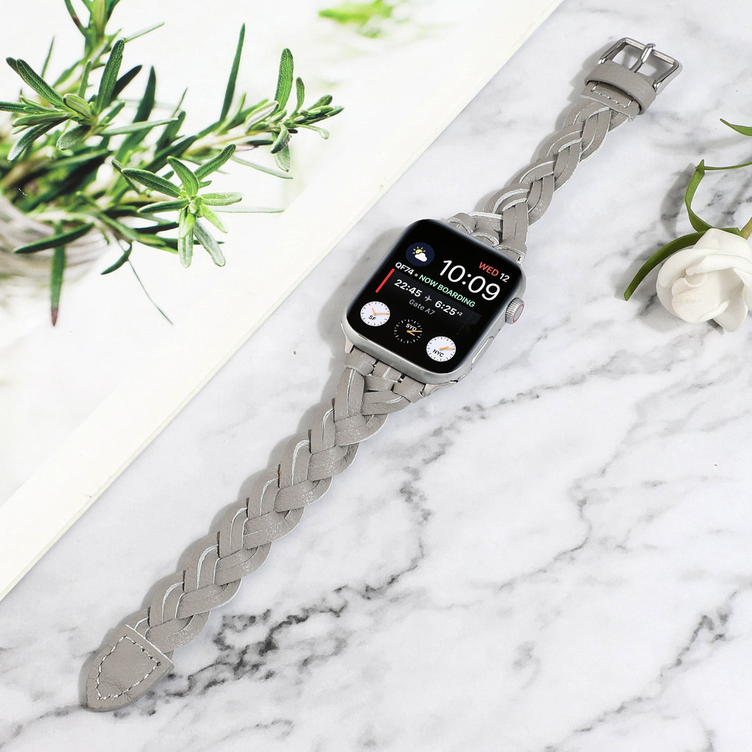 Woven Personality Small Waist Fashion Single-lap Watch Strap